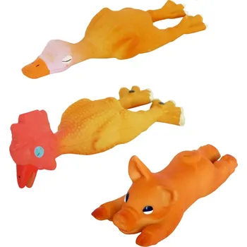 Hračka pro psa PAPILLON Mini zvířátka latex 14 cm