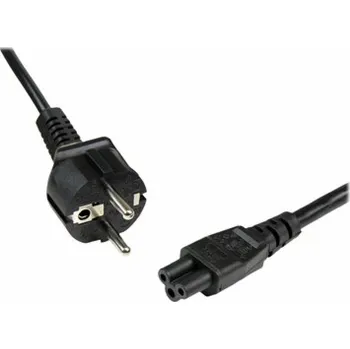 Napájecí kabel StarTech.com 2m (6ft) Laptop Power Cord, EU Schuko to C5, 2.5A 250V, 18AWG, Notebook / Laptop Replacement AC Cord, Printer/Power Brick Cord, Schuko CEE 7/7 to Clover Leaf IEC 60320 C5 - Laptop Charger