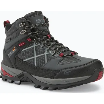 Pánská treková obuv Pánské trekové boty REGATTA Samaris III briar/rio red