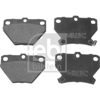 Brzdový systém Sada brzdových destiček, kotoučová brzda FEBI BILSTEIN 116306