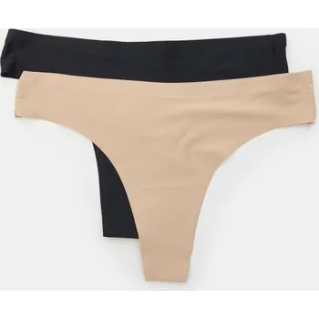 Dámský svetr Sinsay - Sada 2 tang - béžová - 977EZ-02X - 977EZ-02X-L