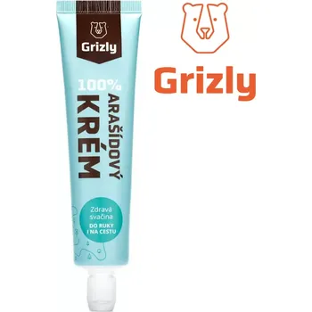 Grizly 100% Arašídový krém v tubě 75g