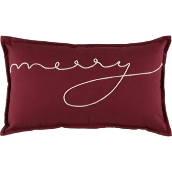 Polštář Winteria Dekorační polštář s vánočním nápisem, 30 × 50 cm