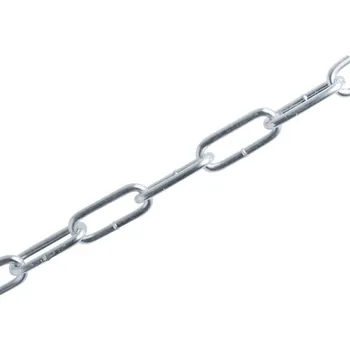 Řetěz Řetěz dlouhý článek 4 mm × 50 m cívka, DIN 763