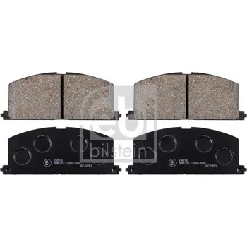 Brzdový systém Sada brzdových destiček, kotoučová brzda FEBI BILSTEIN 16581