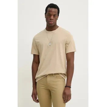 Bavlněné tričko Levi's béžová barva, A3756 80X, vel. XL