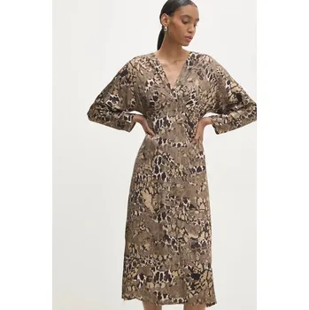 Dámské šaty Šaty Answear.LAB 956111.ilk zelená 87X, vel. M