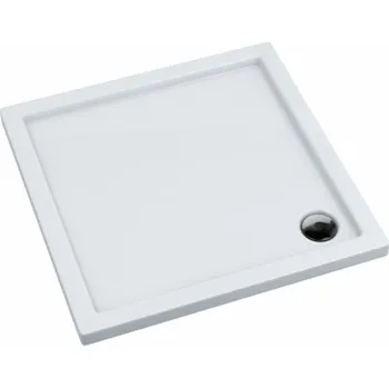 Sprchová vanička NoName Úzká čtvercová sprchová vanička 80 cm x 80 cm