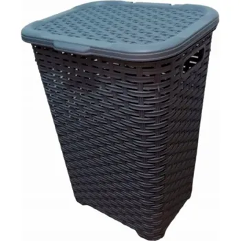 Koš na prádlo Katex Koš na prádlo.RATAN 60l-jasan 435x337x602 mm