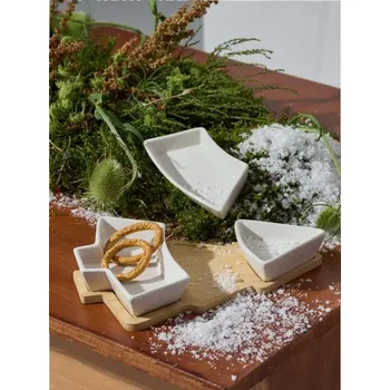 Sinsay - Servírovací tác se třemi mističkami - bílá - 175GO-00X - 175GO-00X-ONE