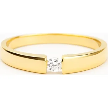 Prsten Zlatý 585/1000 prsten s briliantem 381.2171 0,06ct