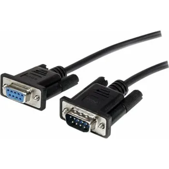 Kabel do PC StarTech.com 1m Black Straight Through DB9 RS232 Serial Cable - M/F (MXT1001MBK) - Sériová prodlužovací šňůra - DB-9 (M) do DB-9 (F) - 1 m - černá - pro P/N: 1P3FPC-USB-SERIAL, ICUSB2321F, ICUSB2324,