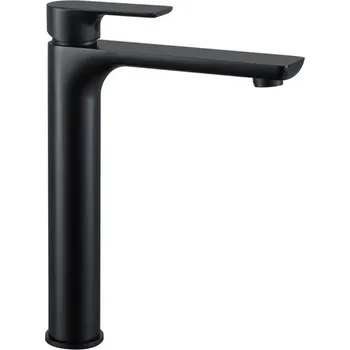 Vodovodní baterie CERANO Umyvadlová baterie Nicoleta vysoká černá mat CER-440177