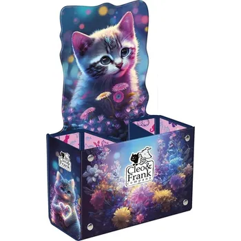 DERFORM Stojánek na psací potřeby Cleo & Frank – Kočka