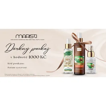 Dárková krabička Dárkový poukaz 1000 Kč Barva: Béžová