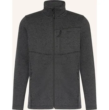 Me°Ru' Pánská Fleecová Bunda Bergen, černá / šedá, 58