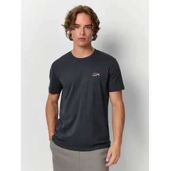 Pánské tričko Tričko s aplikací - S - House - černá - 532GT-99M