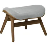 Umage, Podnožka Conversation Piece na tmavých dubových nožkách světle šedá - Formadore