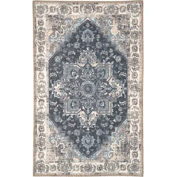 Koberec House Nordic Rohožka modrá/oranžovo, 50x80 cm, Havana Barva: Modrá