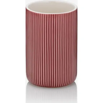 Držák na kartáček Kela Home Pohár AVA keramika malinový červená KELA Červená ONE SIZE (2907904)