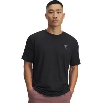 Pánské oblečení Under Armour Project Rock Simple Branded SS M 1387797-002 - black XXL