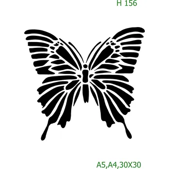 Šablona H 156 - A5 , Nelepící folie