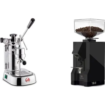 Kávovar La Pavoni Professional Lusso + Eureka Mignon Silenzio 55, BL…