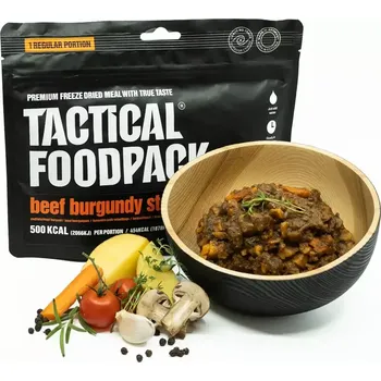 jídlo na cestu Tactical Foodpack Hovězí po burgundsku s bramborami