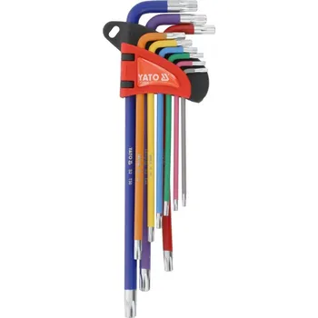 Nářadí pro automobil Sada dlouhých Torx T10-T50 9ks Yato YT-05636