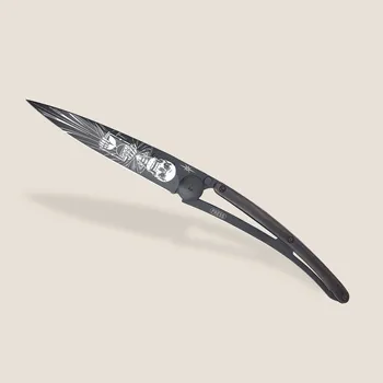 kapesní nůž Kapesní nůž Deejo 1GB164 Tattoo Black 37g ebony wood Immortal