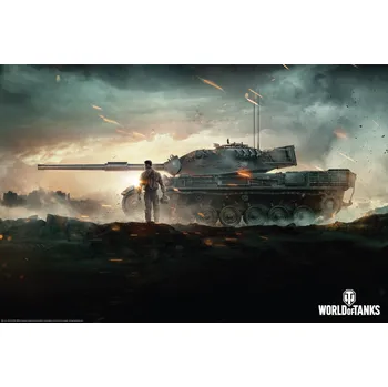 Plakát Plakát Europosters World of Tanks - Man and Machine