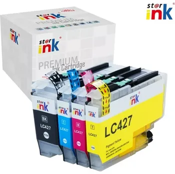 Počítač Starink sada náplní LC-427 BK + C/M/Y pro tiskárny Brother