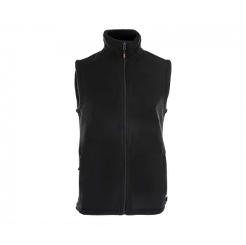 Fleecová vesta černá, 2XL