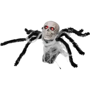 Party dekorace Halloween vyskakovací pavouk, 45 cm