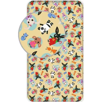 Prostěradlo Dětské prostěradlo Zajíček Bing 90x200 cm