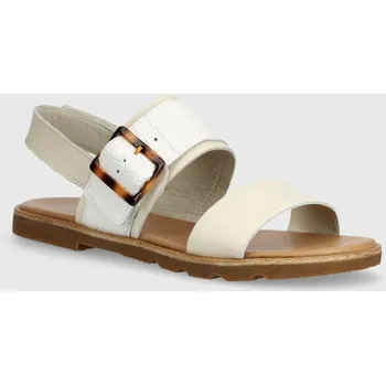 Dámské sandále Kožené sandály Sorel ELLA III SLINGBACK dámské, béžová barva, 2069721191 80X, EUR 40