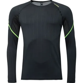 Pánské termoprádlo Pánské funkční triko Klimatex MANOR1 L Černá, Světle zelená