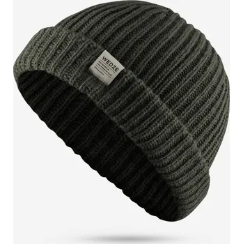Čepice WEDZE Lyžařská čepice Docker M/L 56-62cm KAŠTANOVÁ|ZELENÁ