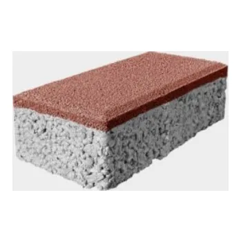 Dlažba DITON Parketa AQUAPORE 6cm 20/10/6 červená