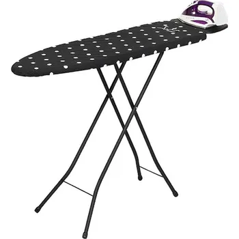 Sušák na prádlo Žehlící prkno JATA HPLA8100 Nerezová ocel Černá (110 x 32 cm)