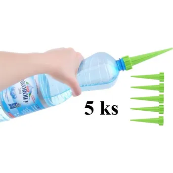 Zavlažovač 5 kusů zavlažovač květin na PET láhev
