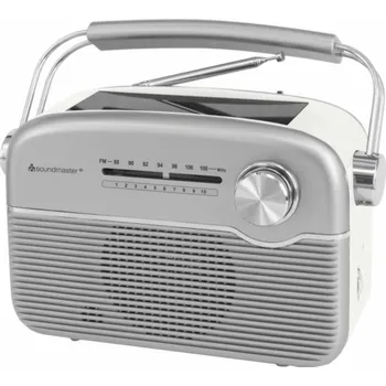 Audio FM RÁDIO SOUNDMASTER TR480SI s 0,3 Wp, 3W SOLÁRNÍ PANEL, Li-Ion BATERIE