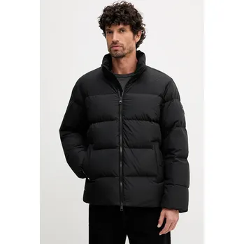 Péřová bunda Tommy Hilfiger černá barva, zimní, MW0MW40615 99X, vel. L