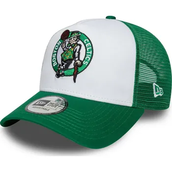 Kšiltovka Pánská kšiltovka New Era 9FORTY AF TRUCKER NBA SIDE PATCH BOSTON CELTICS zelená 60667462