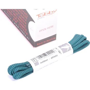 Tkaničky do bot Tkaničky kulaté Tobby 0242-Do01 bouteille-grey multipack Velikost: 180 cm