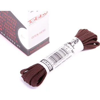 Tkaničky do bot Tkaničky ploché Tobby 0802-7132 brown multipack Velikost: 200 cm