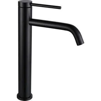 Vodovodní baterie CERANO Umyvadlová baterie vysoká Rosalba černá mat CER-428671