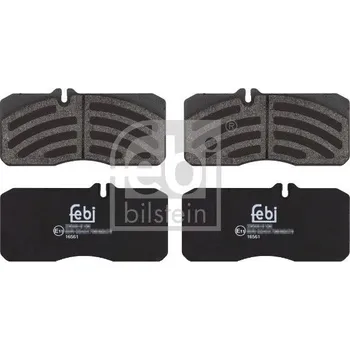 Brzdová destička Sada brzdových destiček, kotoučová brzda FEBI BILSTEIN 16561