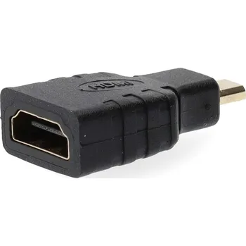 Video kabel Nedis CVGB34907BK adaptér HDMI micro zástrčka - HDMI A zásuvka