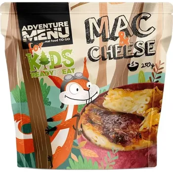 jídlo na cestu Adventure Menu PRO DĚTI Mac & Cheese (těstoviny se sýrem) 250g